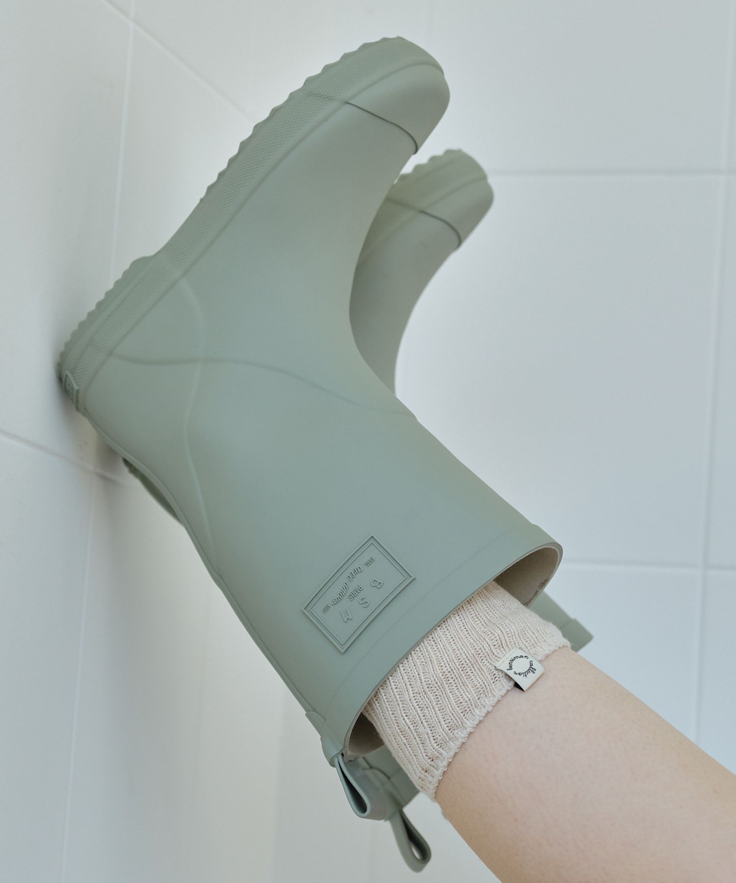 ●Bensimon● BSM RAIN BOOTS LOW SAGE GREEN 5008360438 MUSINSA | BENSIMON BSM RAIN BOOTS MID - SAGE GREEN