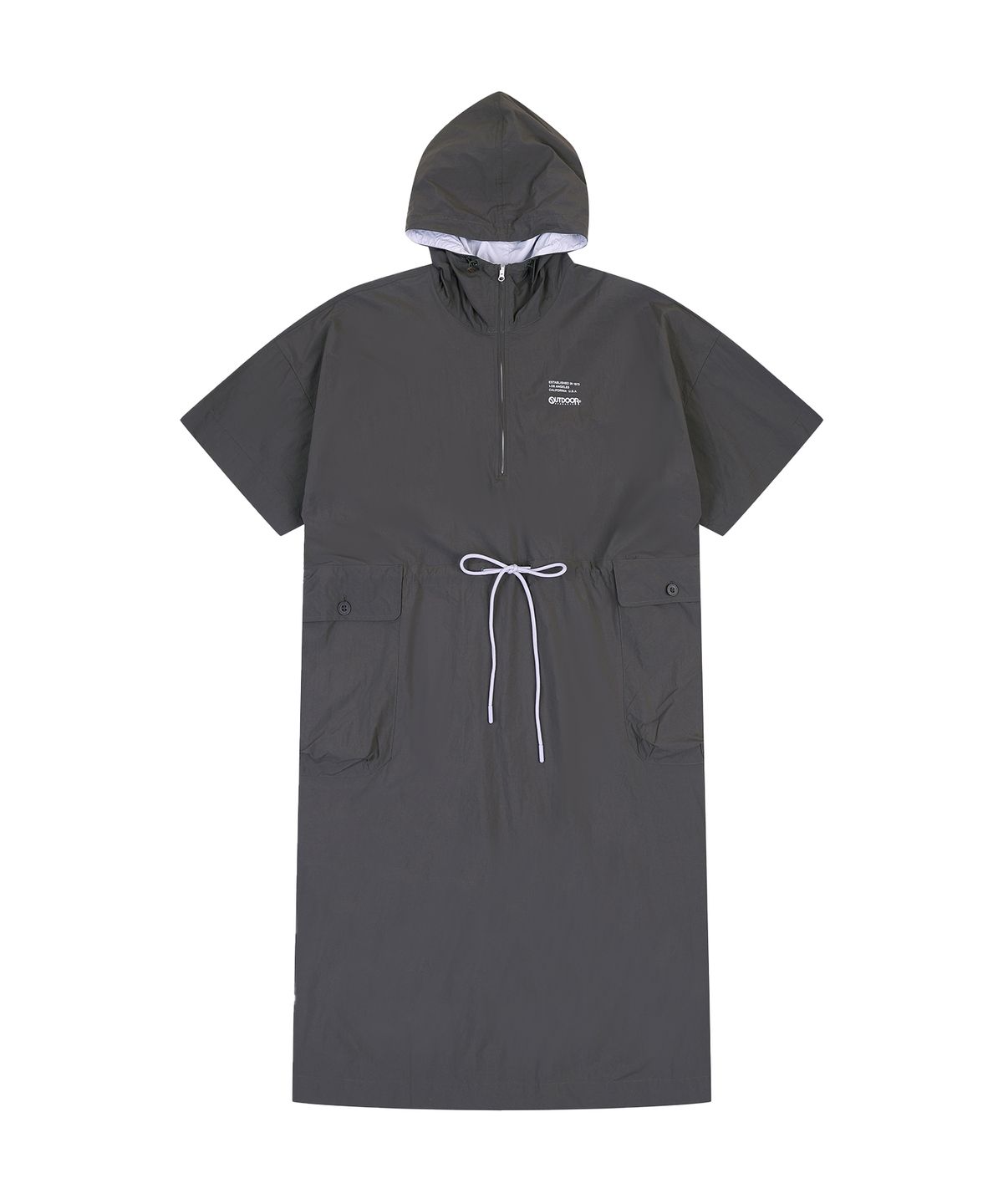 아웃도어 프로덕츠(OUTDOOR PRODUCTS) W NYLON HOOD ONEPIECE (CHARCOAL)