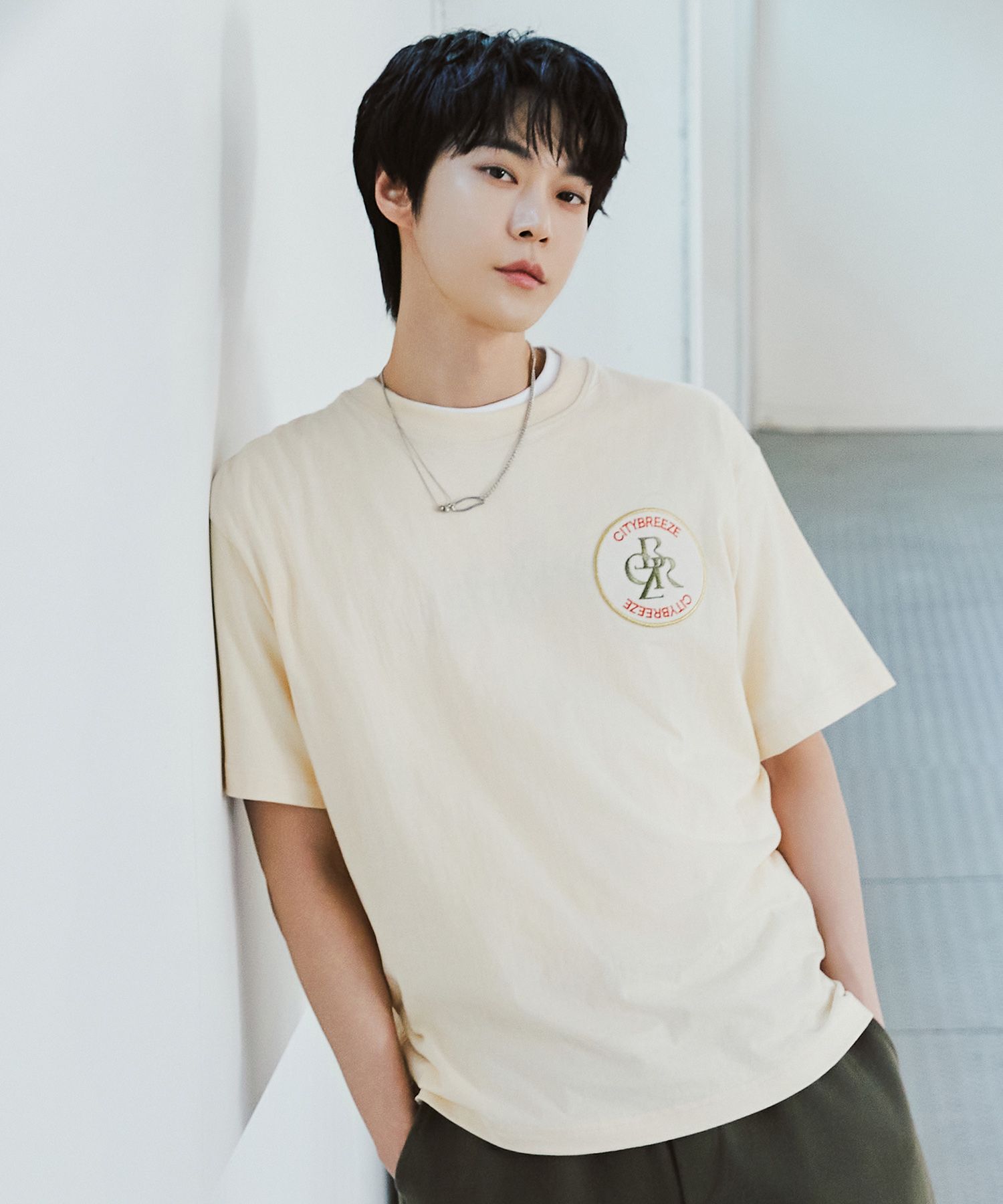 Tシャツ・カットソー citybreeze City wave short sleeve t-shirt_IVORY MUSINSA | CITYBREEZE WOMAN City Wave Short-Sleeved T-shirt_IVORY
