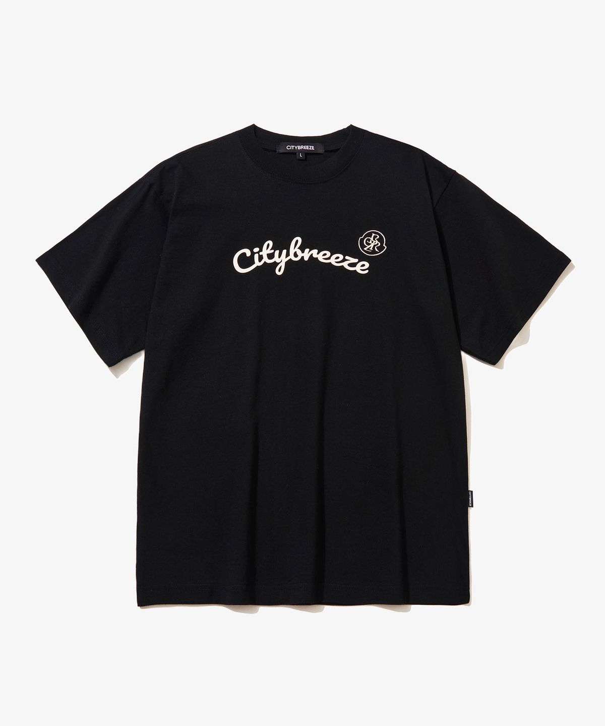 시티브리즈(CITYBREEZE) 브리즈 라인 반팔 티셔츠_BLACK