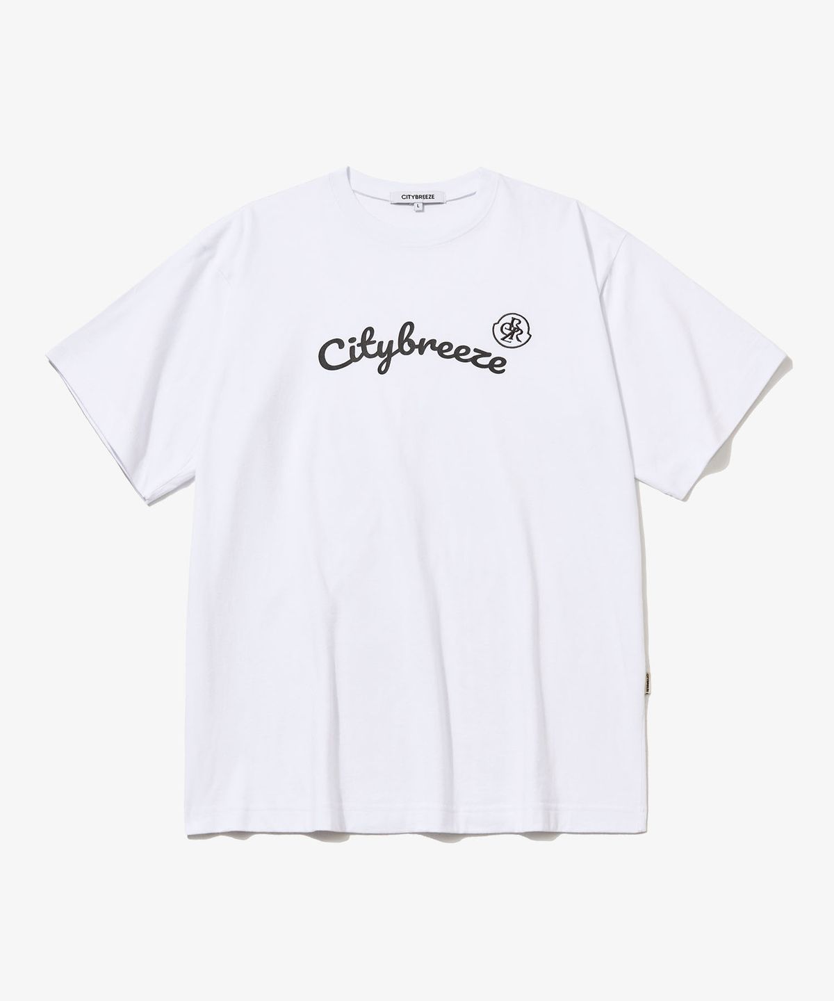 시티브리즈(CITYBREEZE) 브리즈 라인 반팔 티셔츠_WHITE