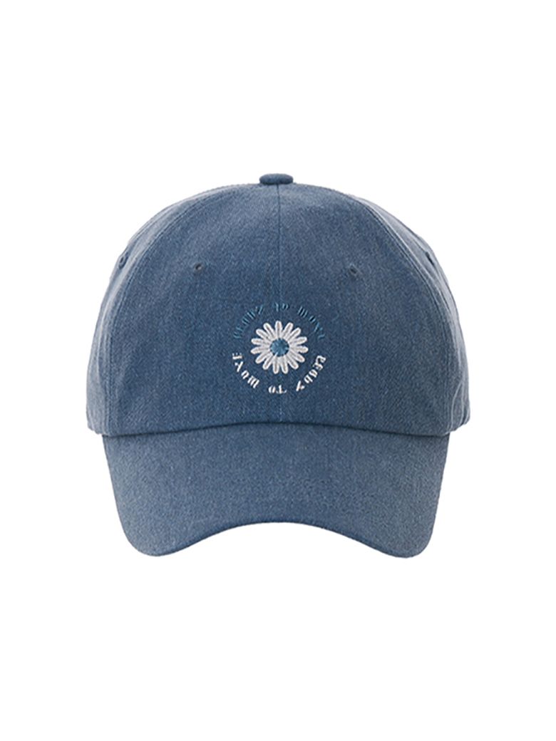 DAISY EMBROIDED BALL CAP