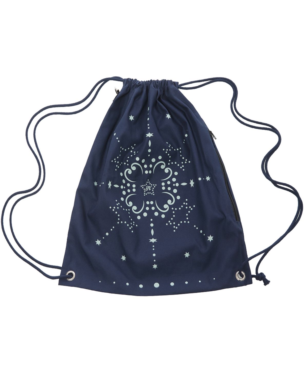 엔프프(NFF) dotline string bag-navy