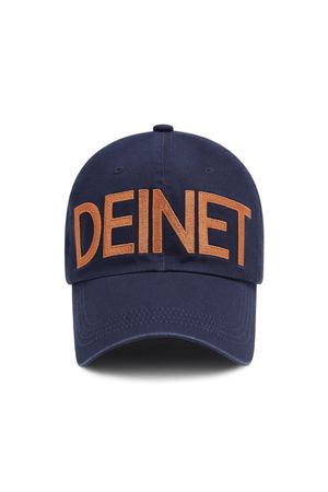 DEINET BIG LOGO CAP IN NAVY