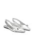DEINET BUCKLE MULE IN SILVER