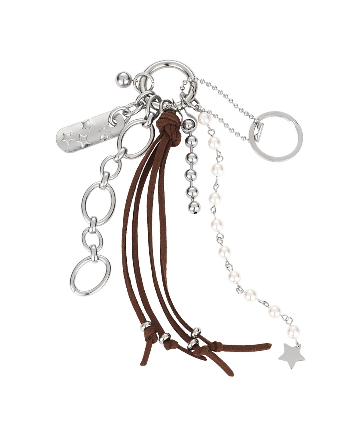 엔프프(NFF) catch star key ring-silver
