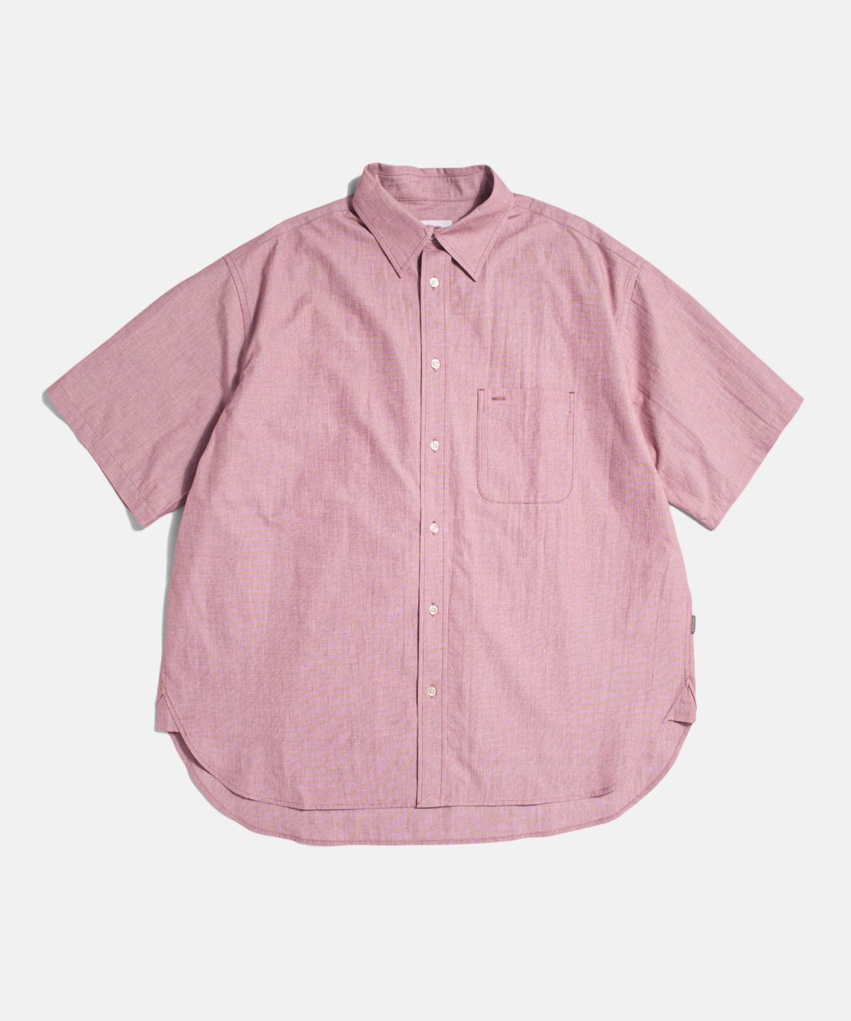 에스피오나지(ESPIONAGE) Comfort S/S Shirt Red H.D