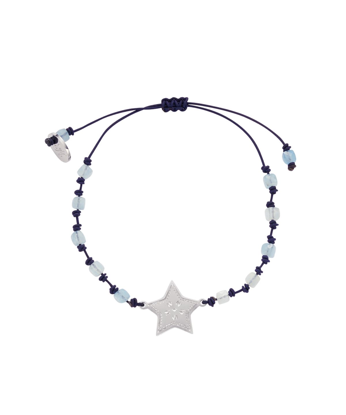 엔프프(NFF) star parts bracelet-blue