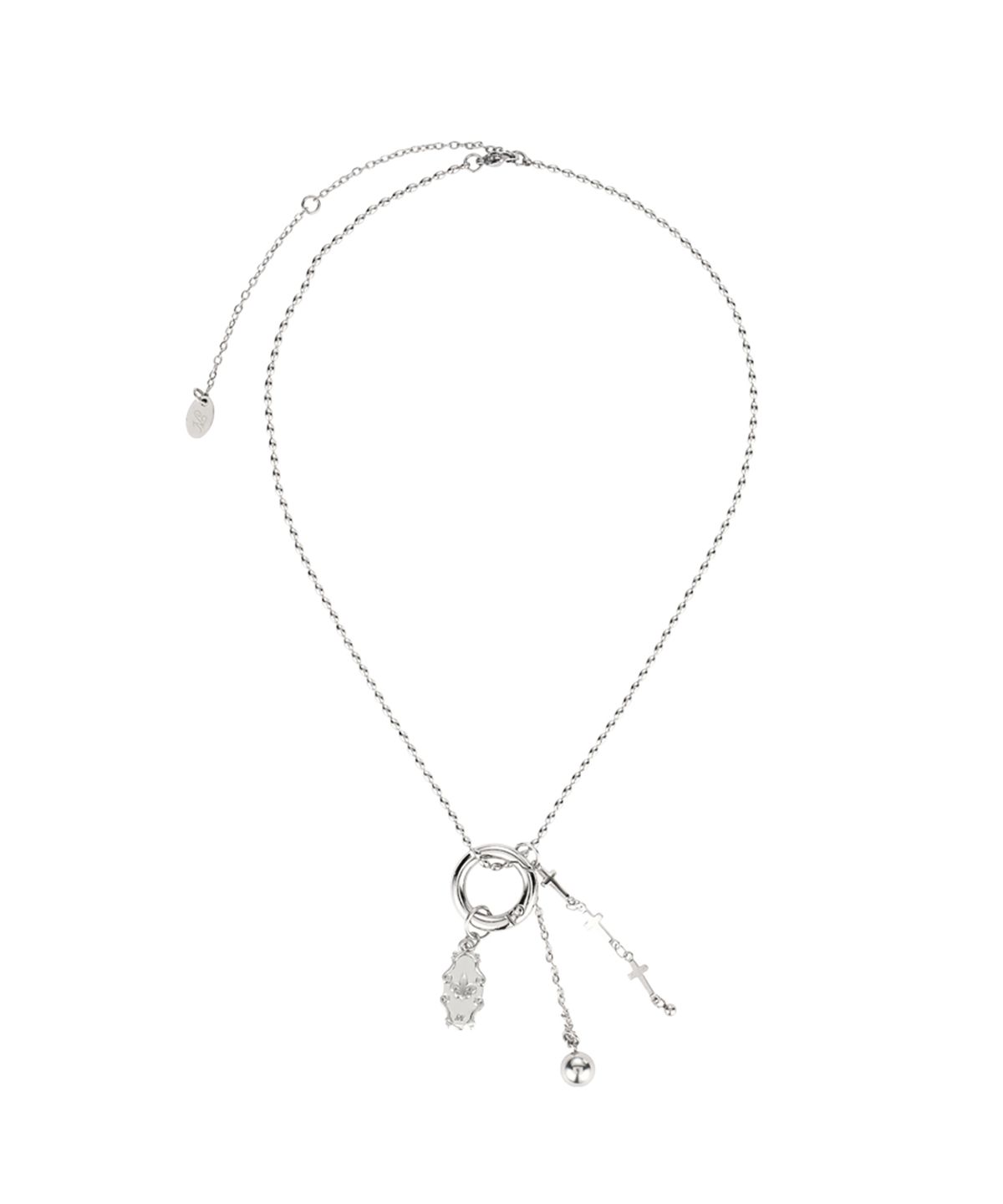 엔프프(NFF) altruism necklace-silver