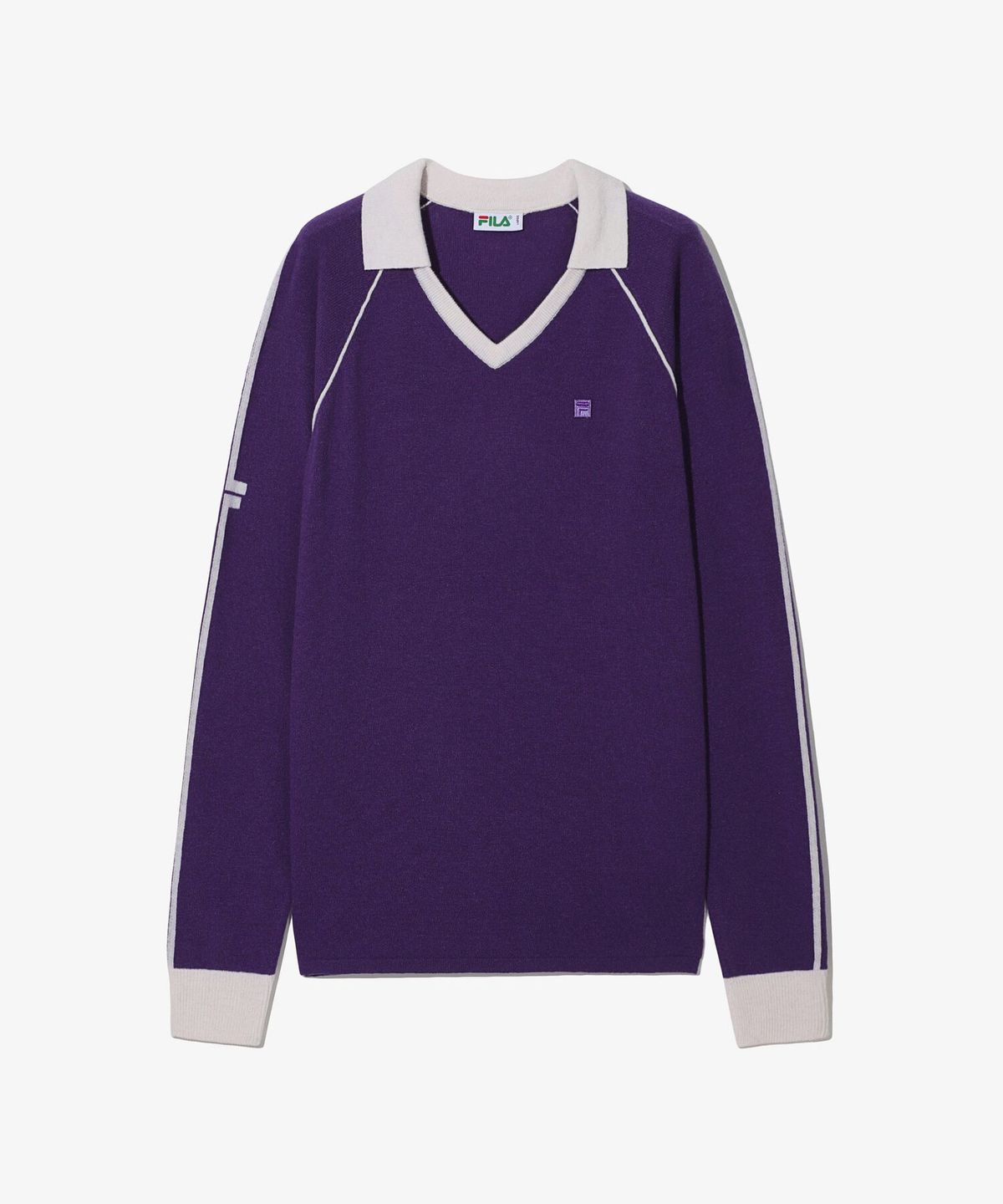 휠라(FILA) F+ LINE SQUADRA KNIT TOP(FO253ST10X001541)