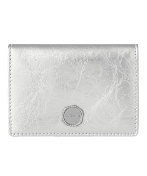 벨라 포켓 카드지갑 실버 [소가죽]