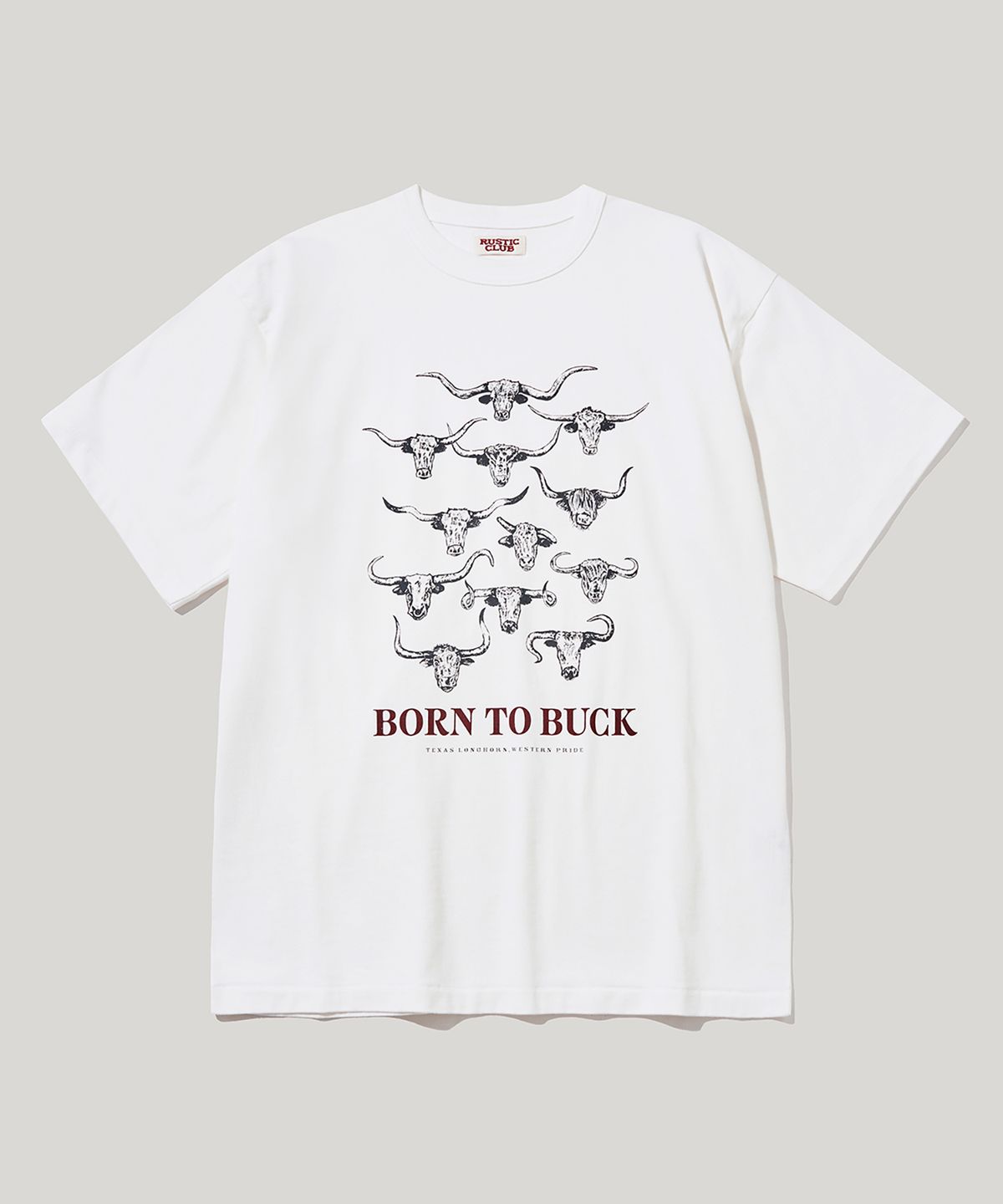 러스틱클럽(RUSTICCLUB) RC TEXAS LONGHORN T-SHIRT