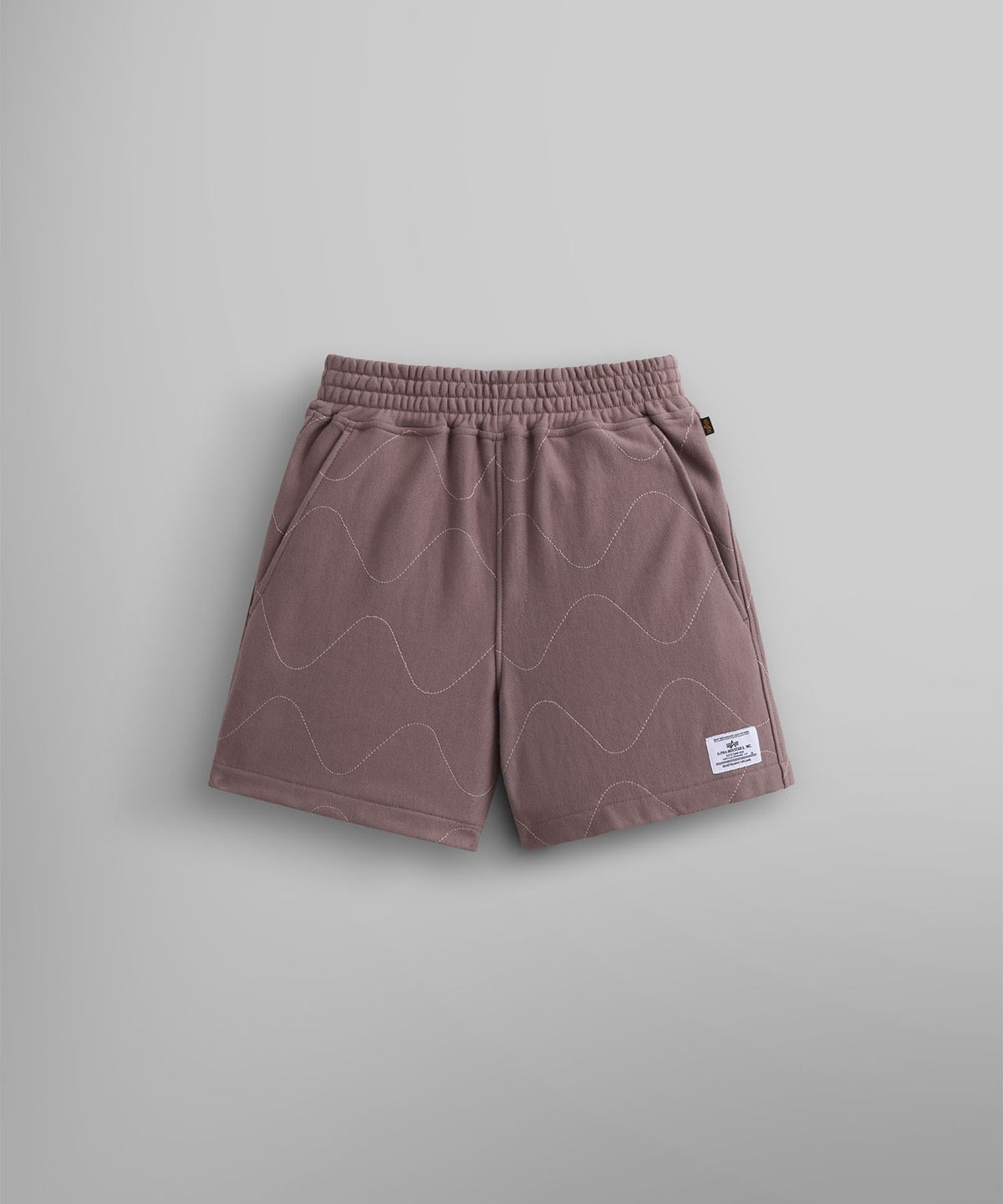 알파 인더스트리(ALPHA INDUSTRIES) 퀼티드 쇼츠 우먼 더스티 퍼플