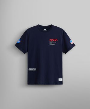 나사 웜 로고 GEN II 티 레플리카 블루