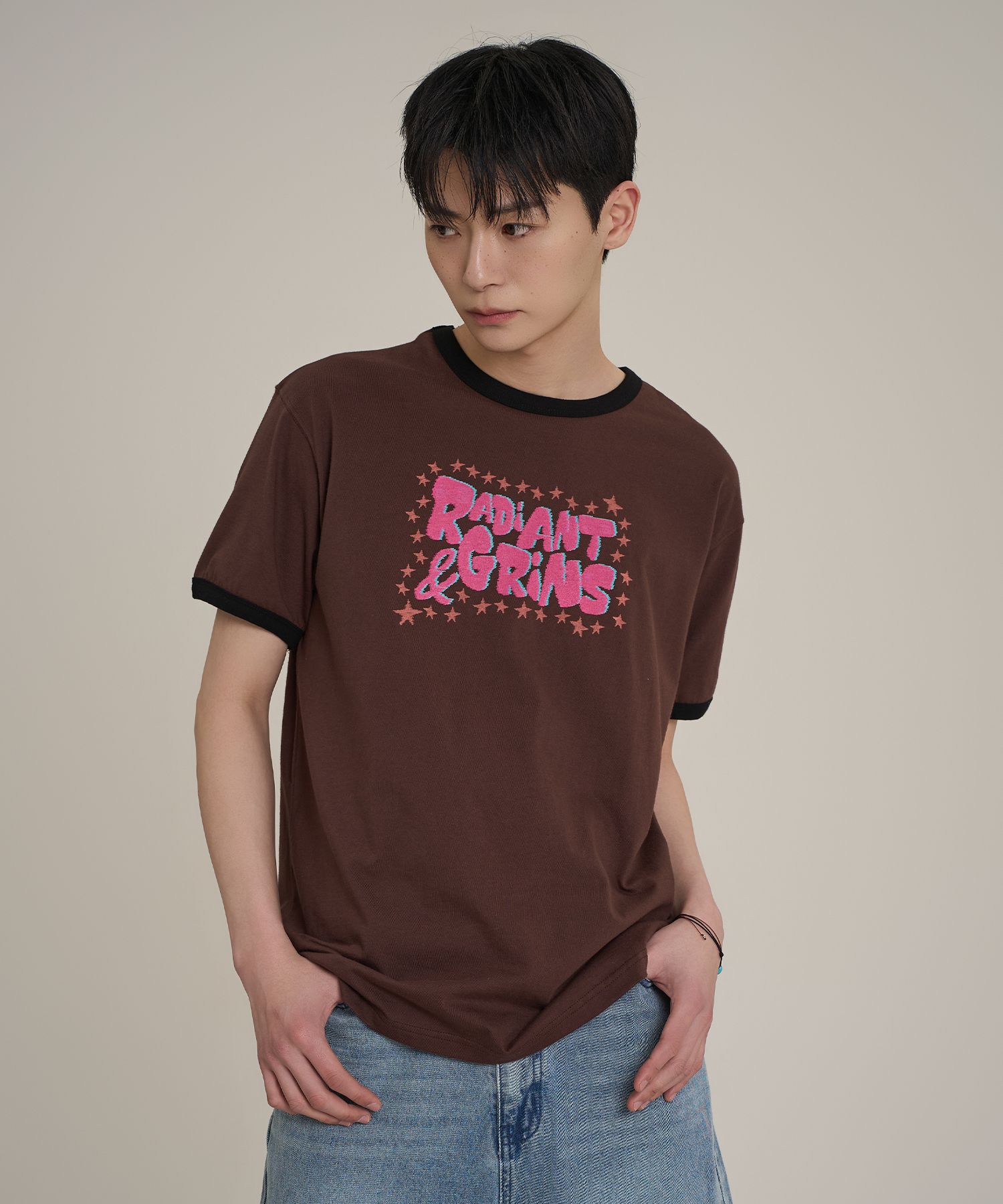 SUPERSUB ♥ Wonderworld Ringer Short Sleeve T-shirt MUSINSA | SUPERSUB Wonderworld Ringer Short Sleeve T-Shirt