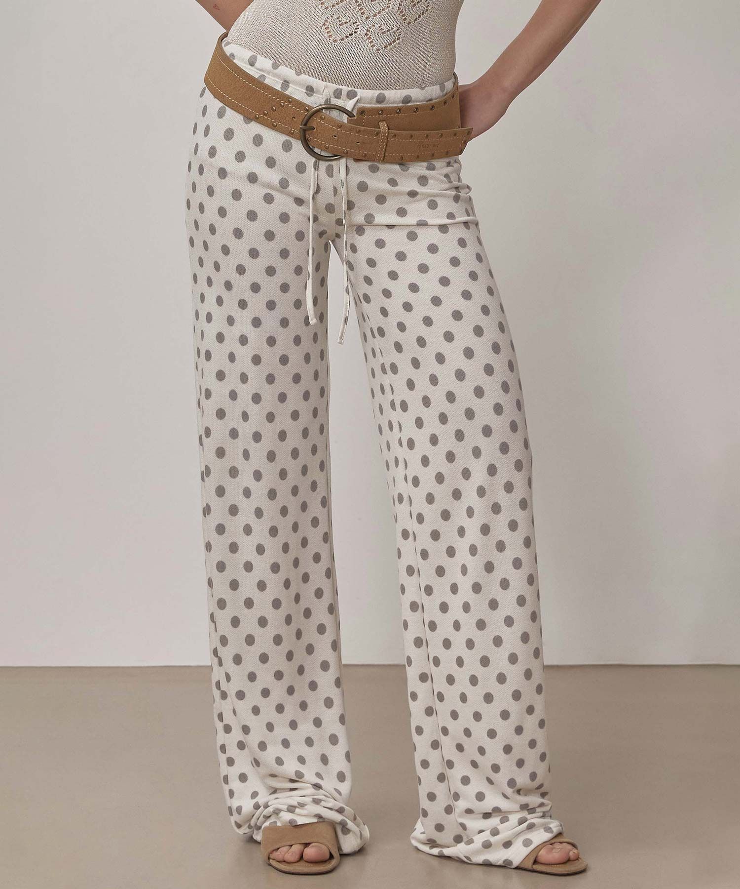 ★SCULPTOR★ Summer To Go Pants Dotted SC25S443IV MUSINSA | SCULPTOR Summer To Go Pants Dotted