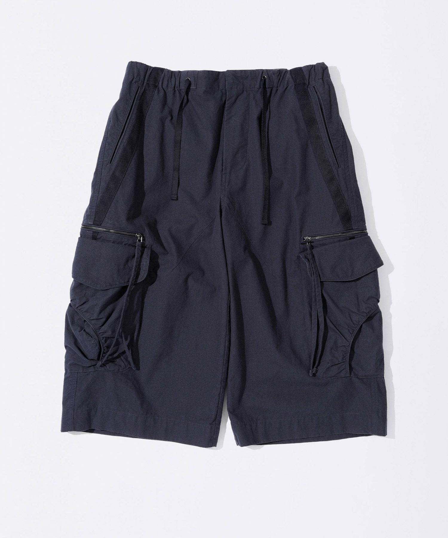 MUSINSA | SCULPTOR Bermuda Utility Pants Navy