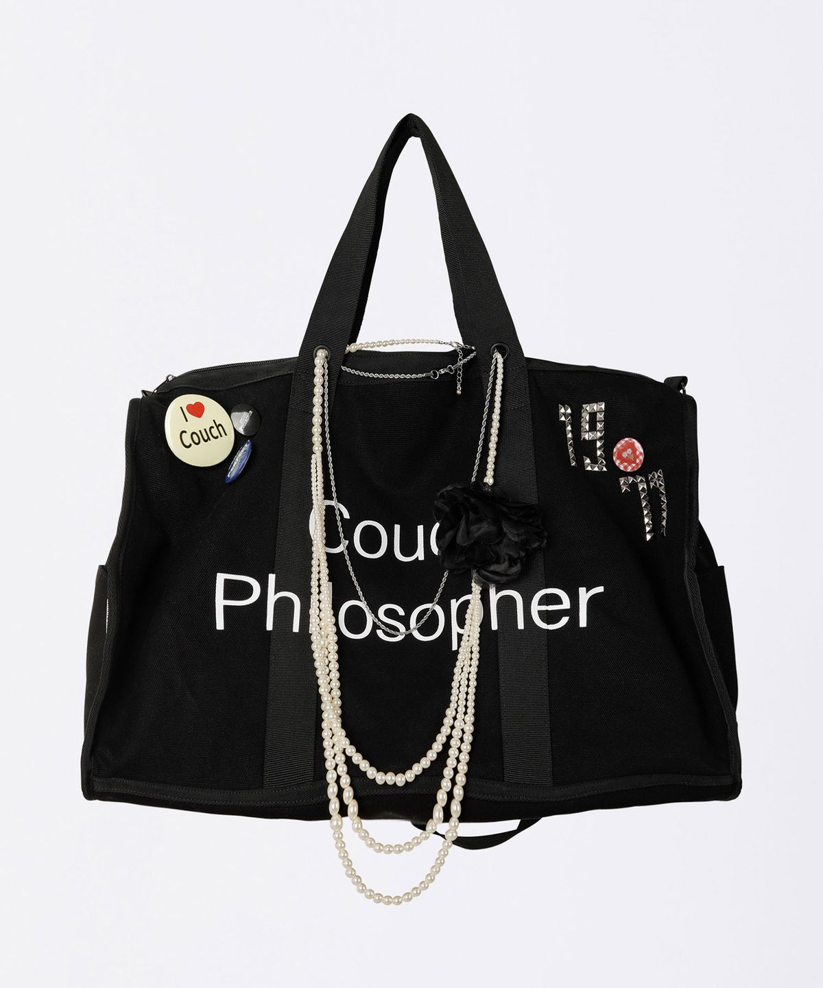 스컬프터(SCULPTOR) Summer Boston Bag Black