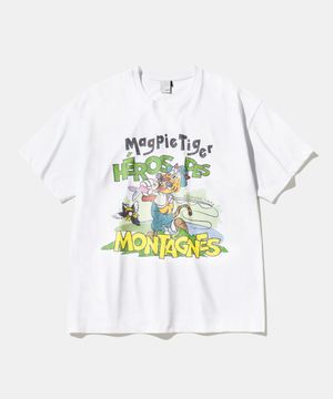 KKAHO Fishing Trip Short Sleeve T-shirt T93 White