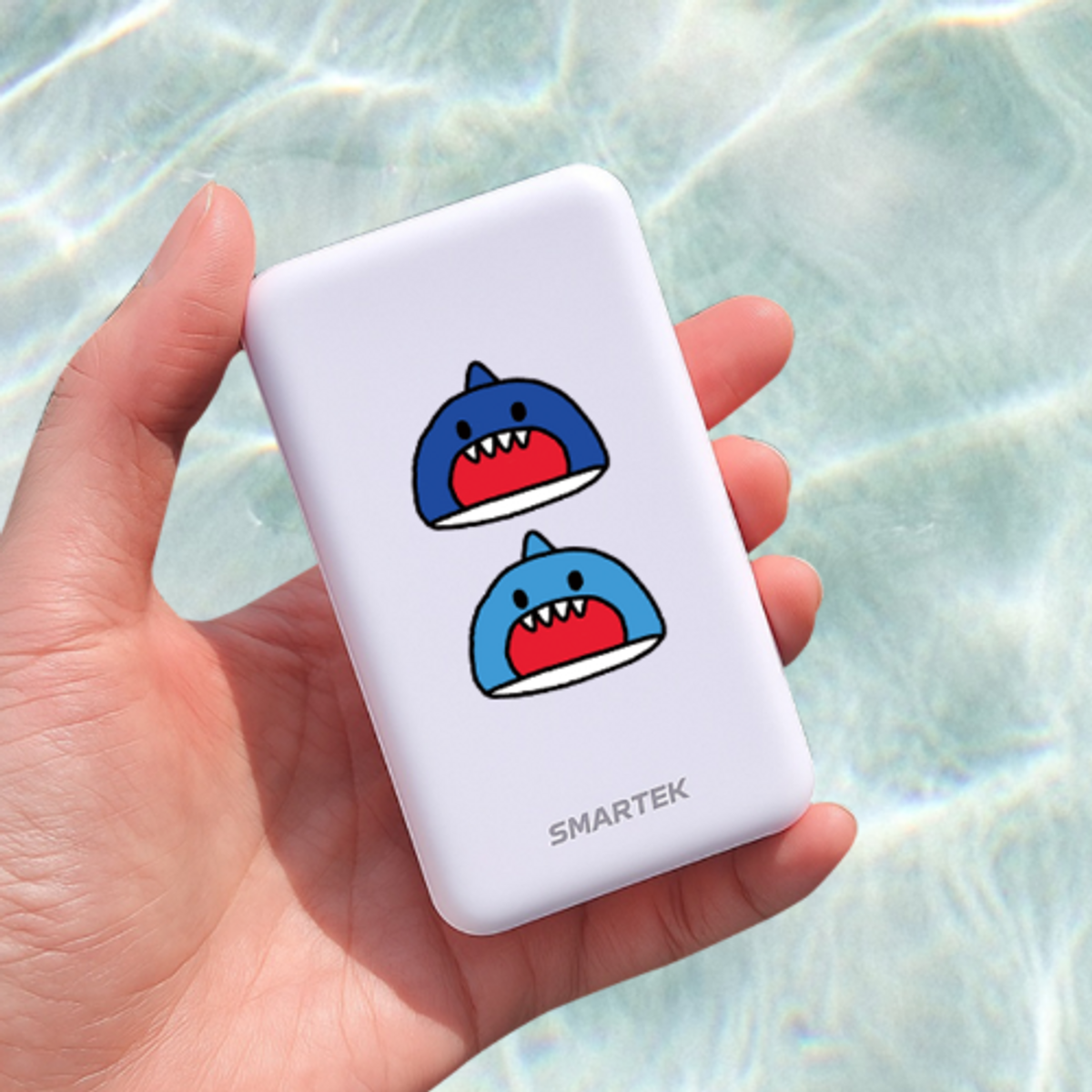 이레케이스앤굿즈(IRECASEGOODS) SMT 아기상어 PD20W 맥세이프 미니 무선충전 보조배터리 5000maAh