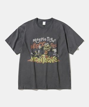 KKAHO Showtime Short Sleeve T-shirt T94 Charcoal