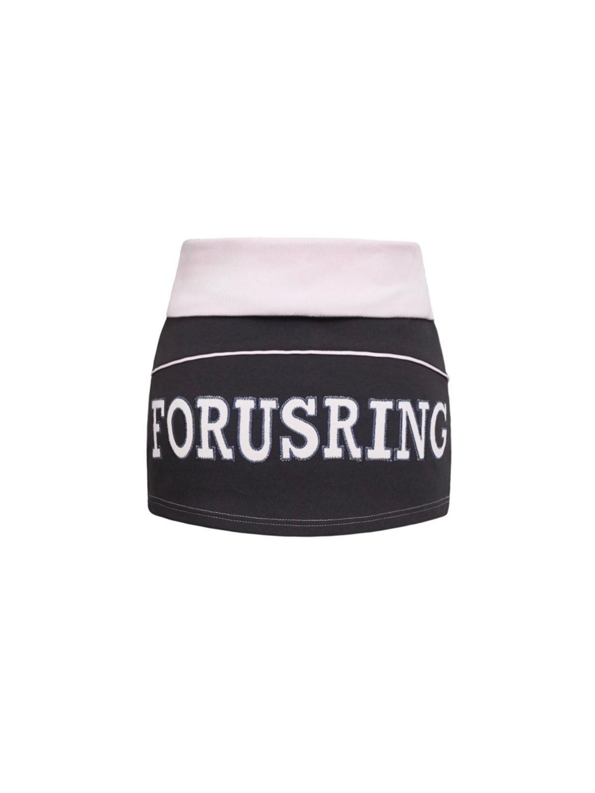 포어링(FORUSRING) Bebe training mini skirt (chacoal)
