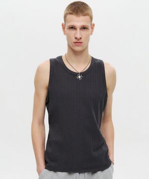 베이직 슬리브리스 차콜