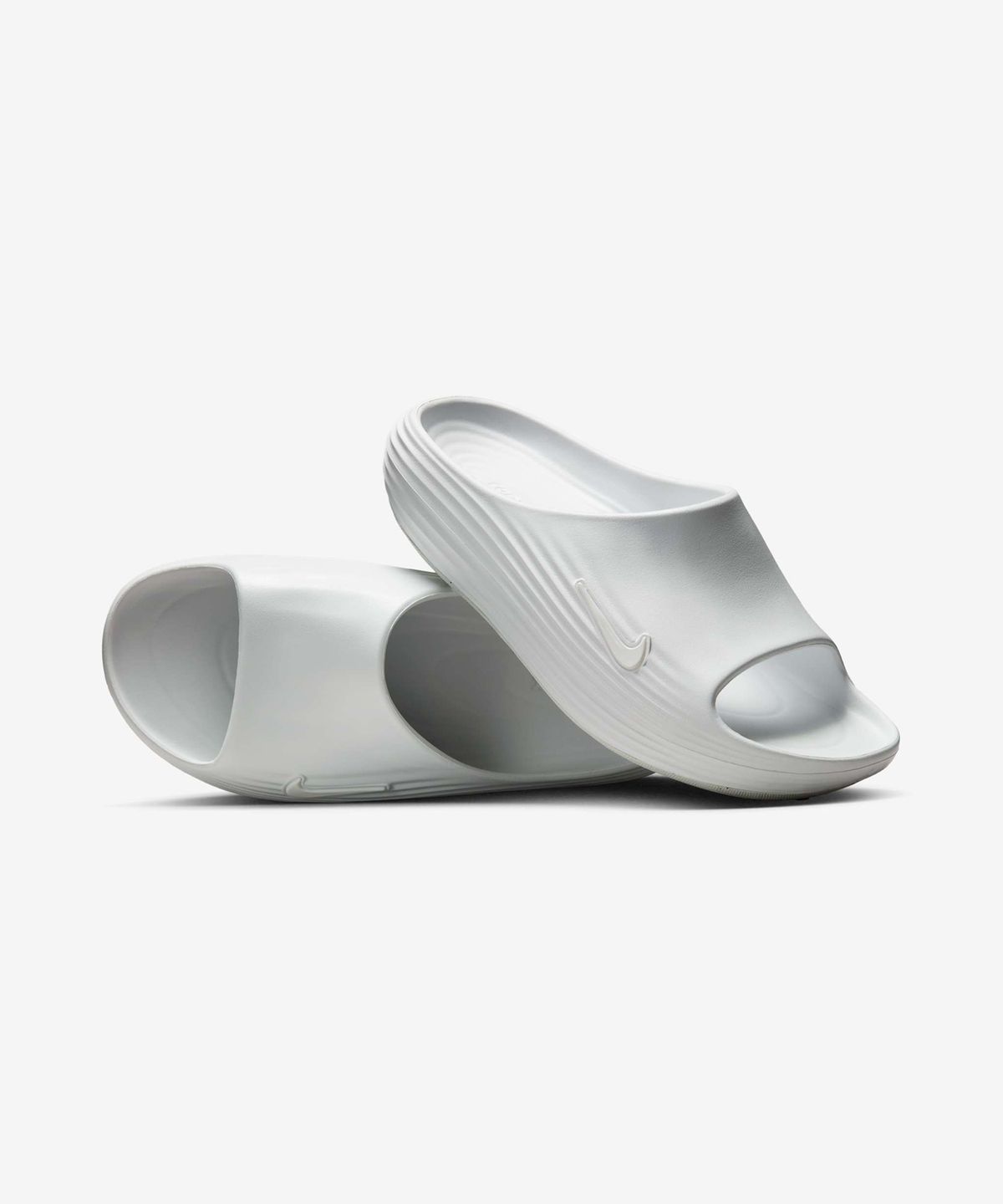 나이키(NIKE) 리액트X 리주버네이트 슬라이드 M - 서밋 화이트 / HV4479-100