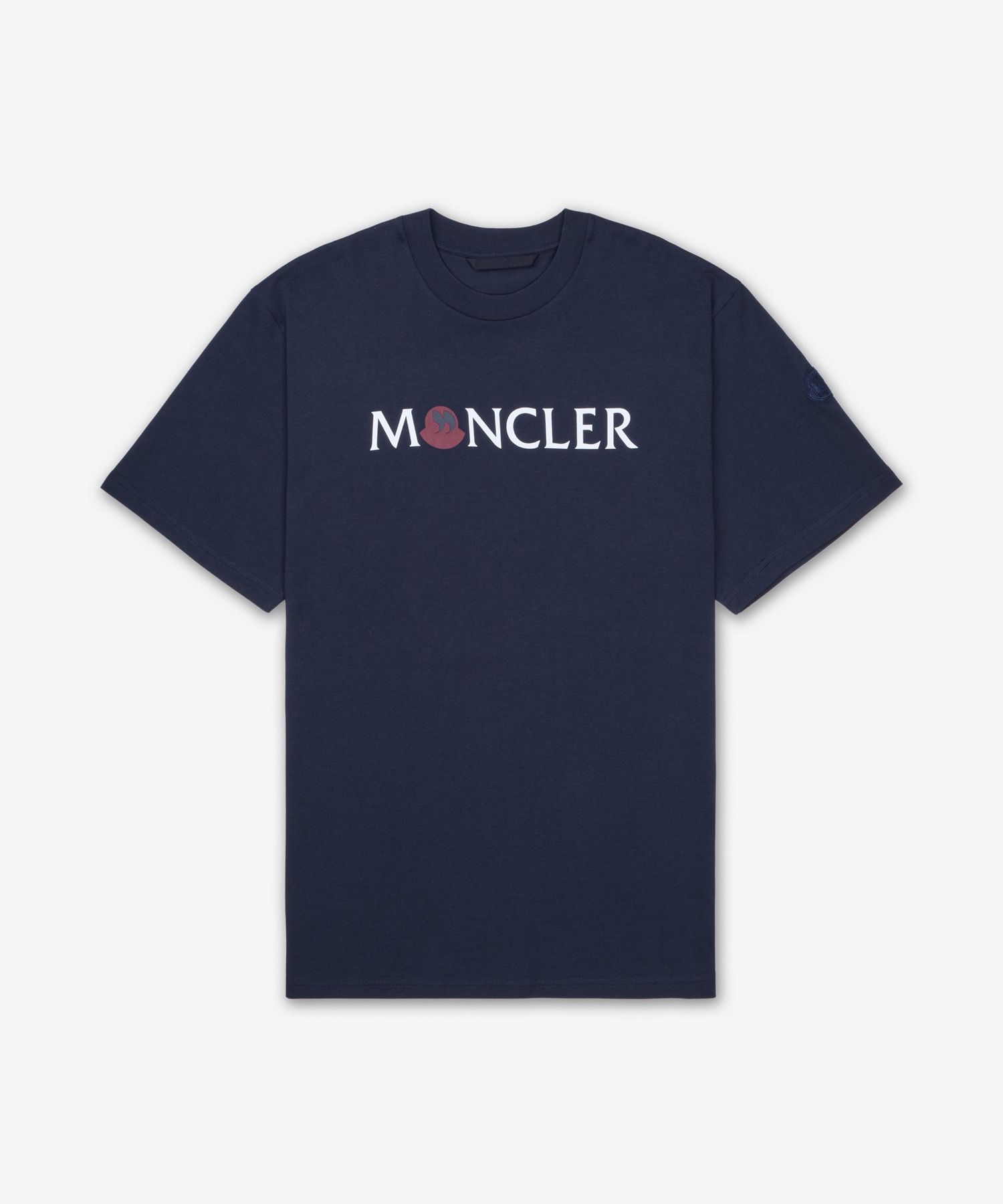 MUSINSA公式 | MONCLER ロゴ半袖Tシャツ - ネイビー 