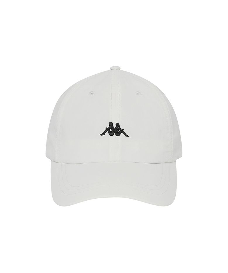 자수 볼캡 유니 화이트