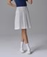 골프 랩스타일 플리츠스커트 화이트