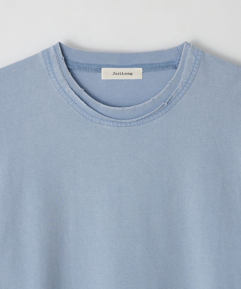 JN103 Distress Old T-Shirt - SKY BLUE