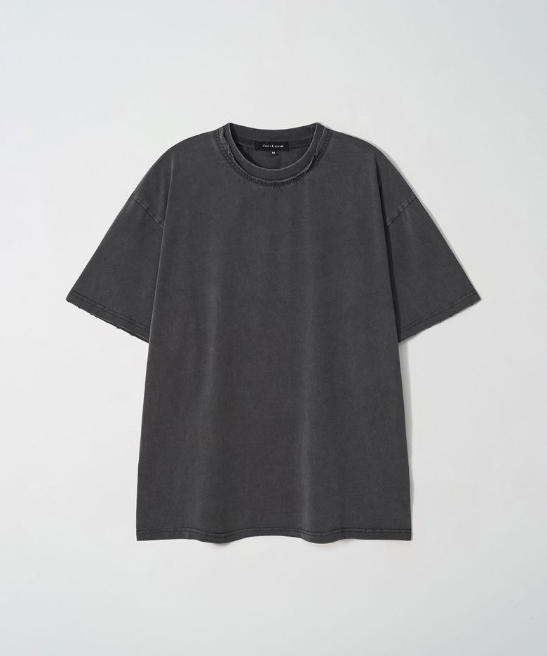 JN103 Distress Old T-Shirt - COOL GREY