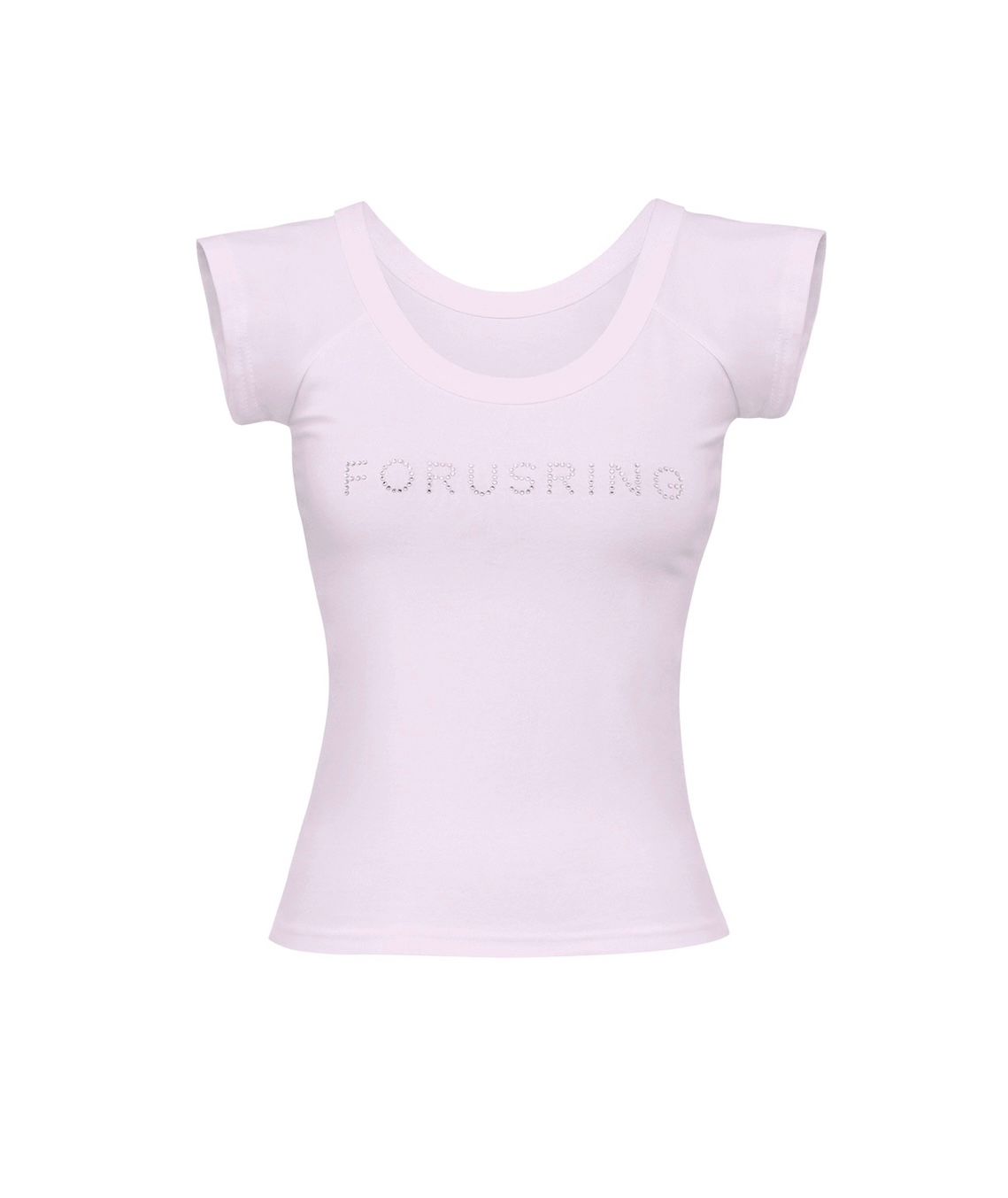MUSINSA公式 | FORUSRING B.jewel logo tee (pink)