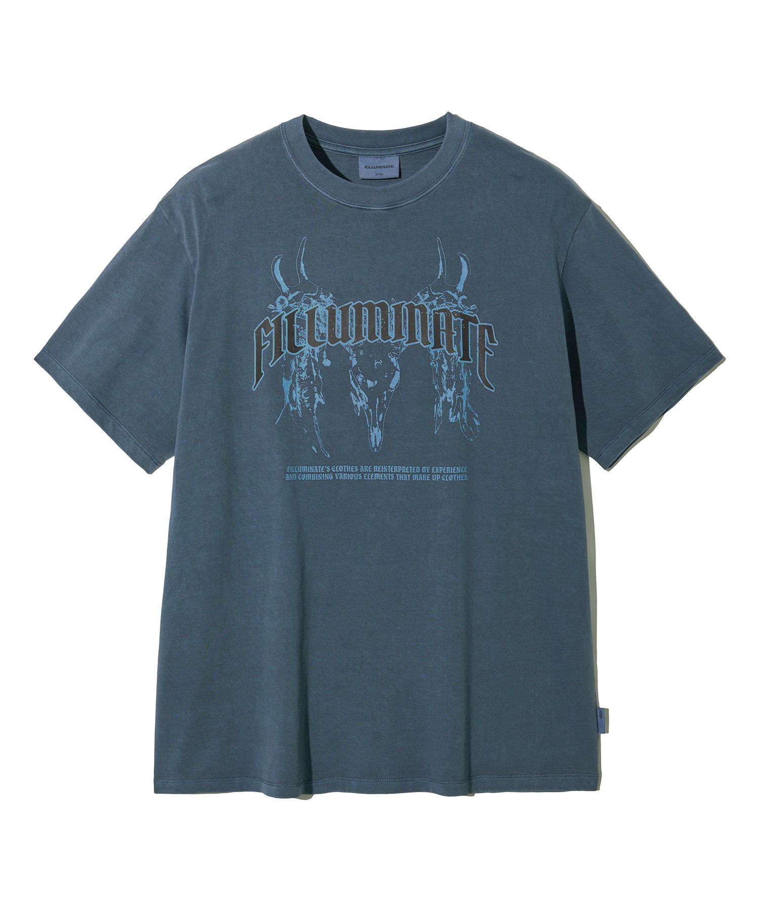 Tシャツ・カットソー [FILLUMINATE] Zodiac graphic T-shirt MUSINSA公式 | FILLUMINATE Zodiac Graphic Tee-Navy
