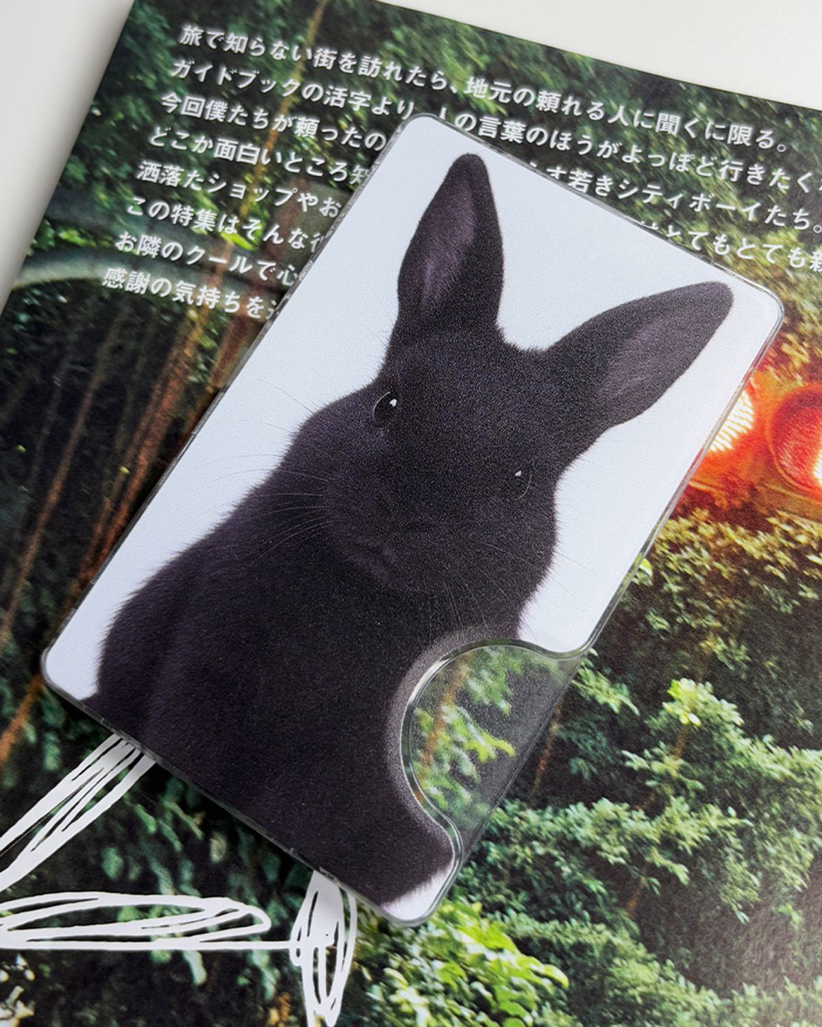 속담(SOKDAM) black rabbit 맥세이프 카드지갑 슬롯