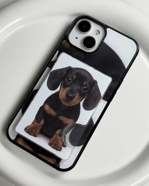 Dachshund 맥세이프 카드지갑 슬롯