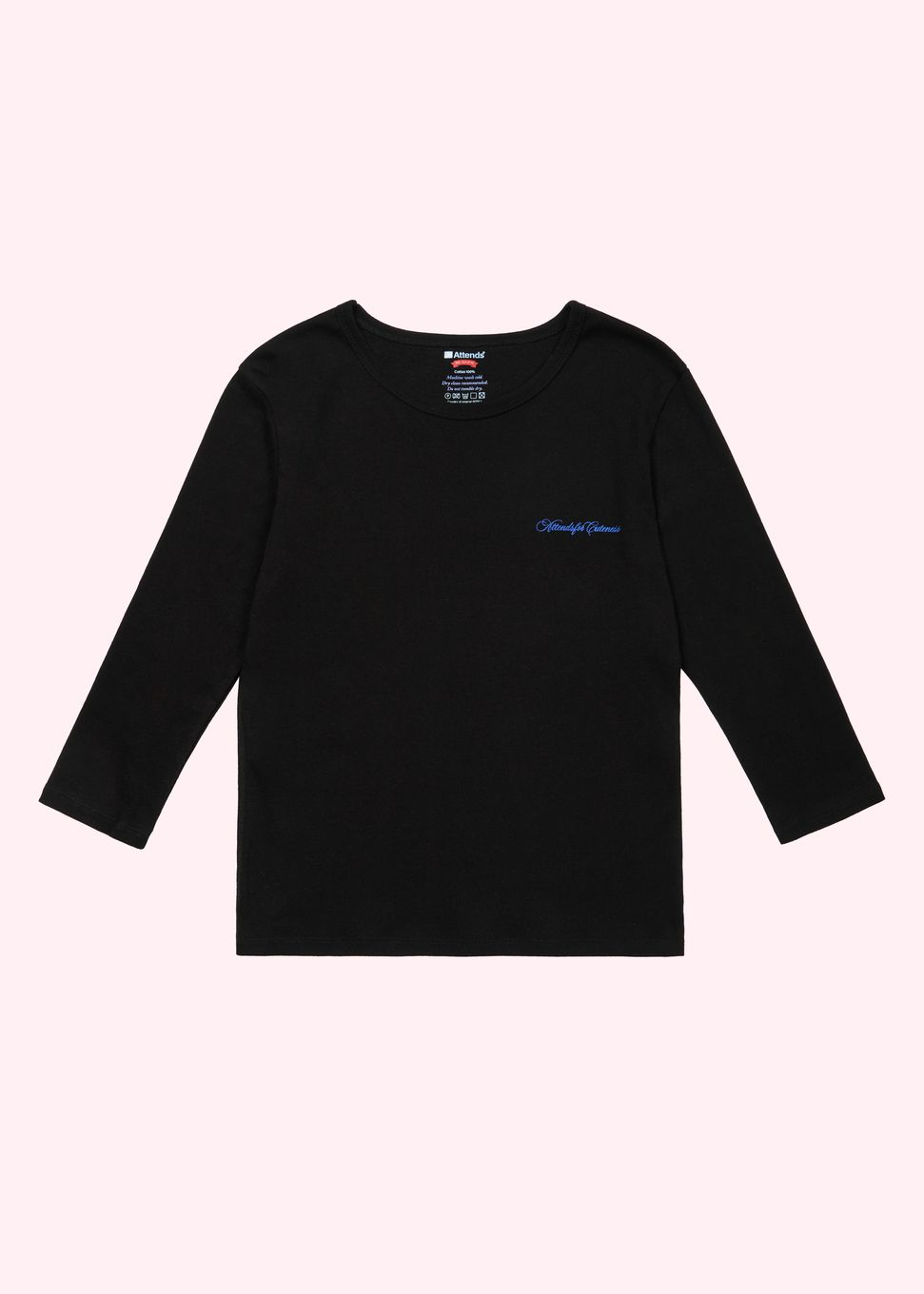 【Attends】Attends  tee shirt☆韓国☆クロップTシャツ 韓国 人気ブランド [Attends] 24SS新作クロップTシャツ 3COLOR