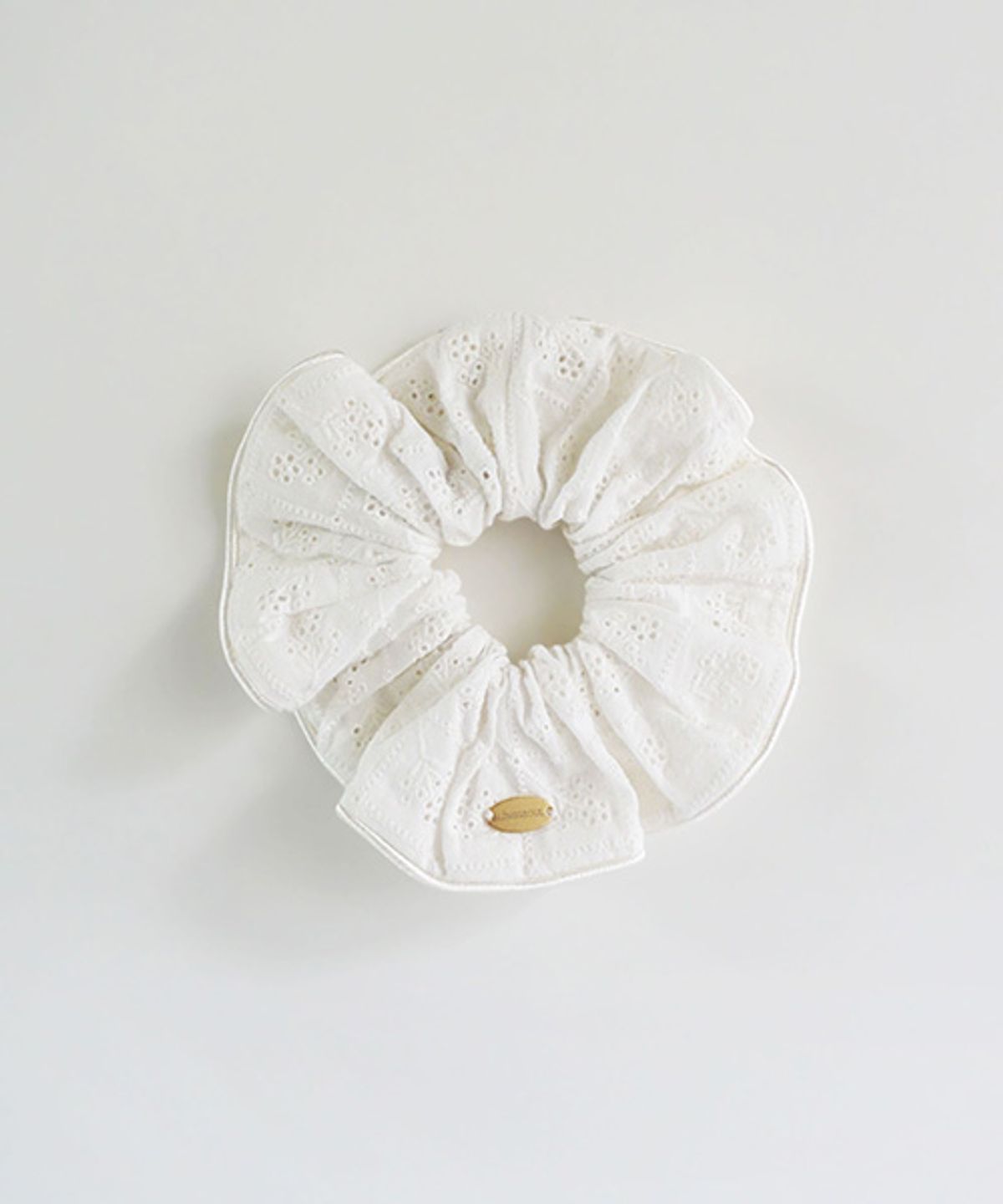 링서울(LINGSEOUL) lace scrunchie-ivory