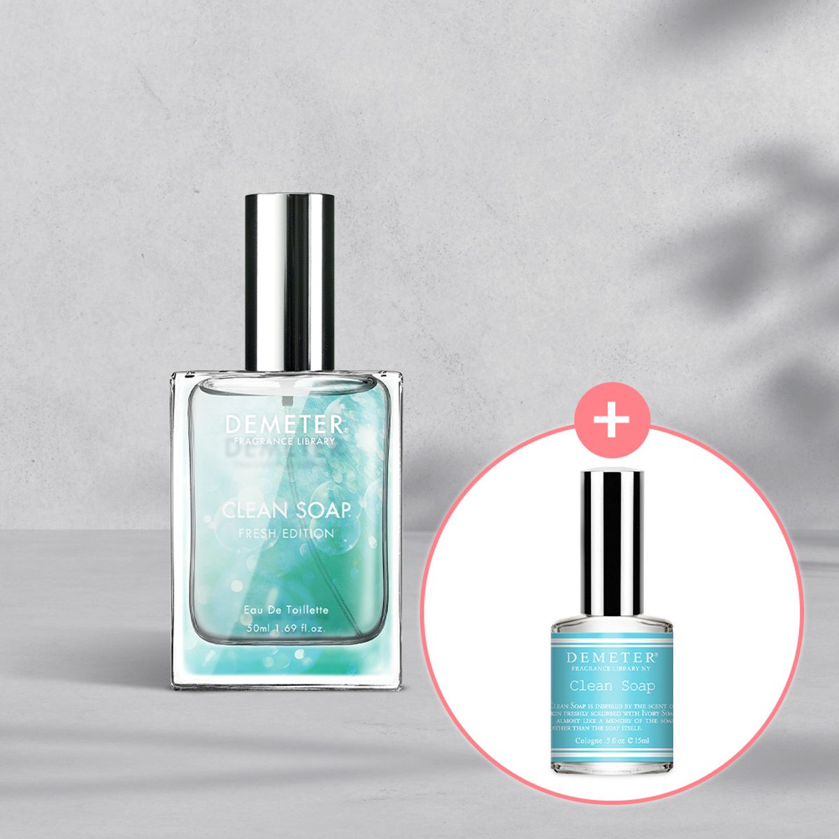 데메테르(DEMETER) 클린솝 EDT 50ml + EDC 15ml
