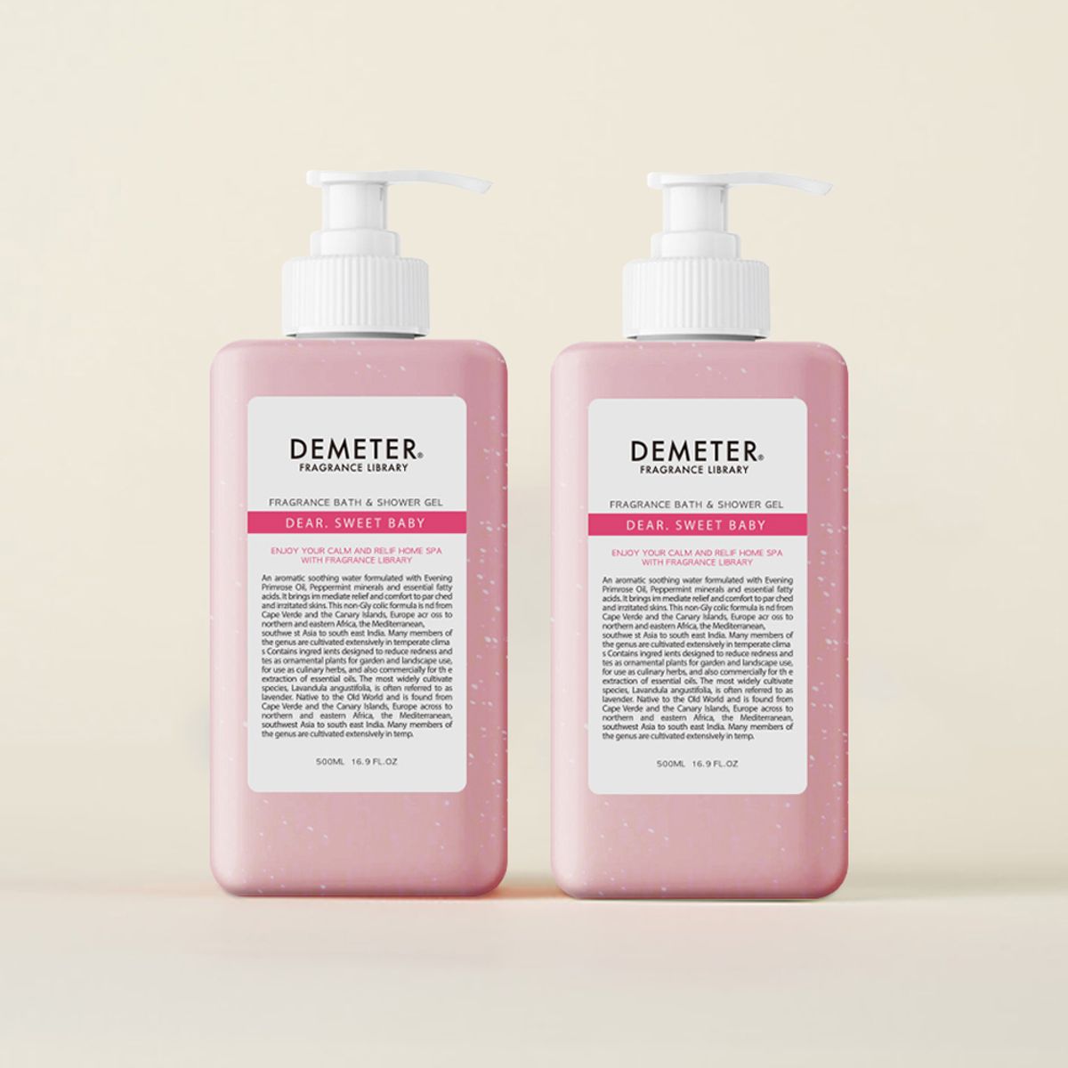 데메테르(DEMETER) 홈스파 스크럽 바디워시 스윗베이비 500ml 2개 (임박26.12.20)