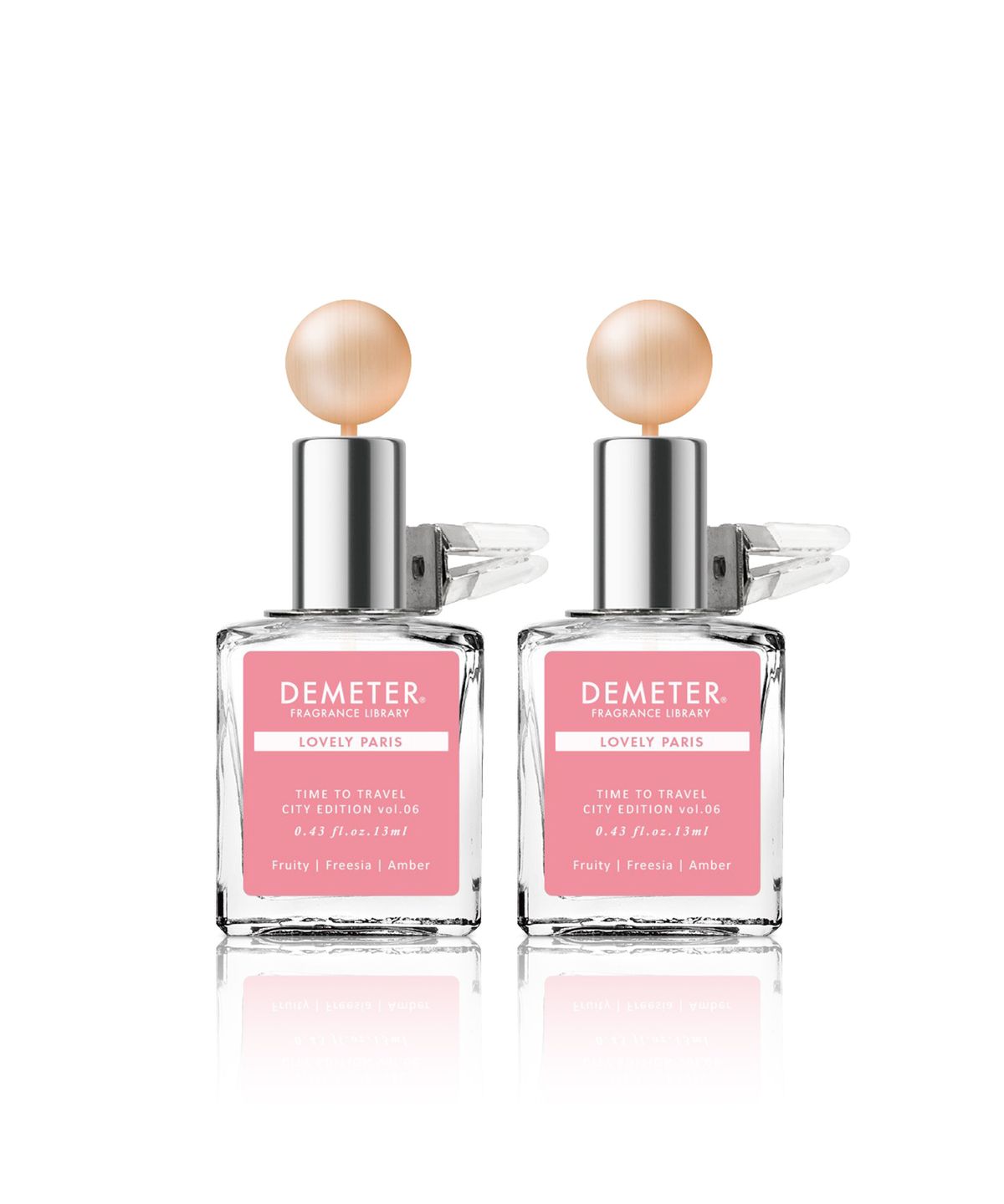 데메테르(DEMETER) 시티에디션 송풍구 디퓨저 러블리파리 13ml 2개