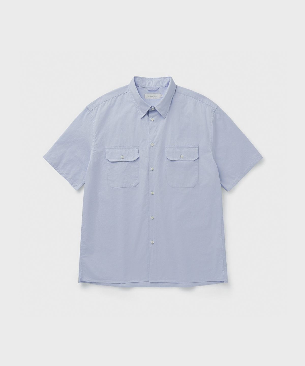 유니온블루(UNION BLUE) TWO POCKET SUNDAY SHIRT [SKY BLUE]