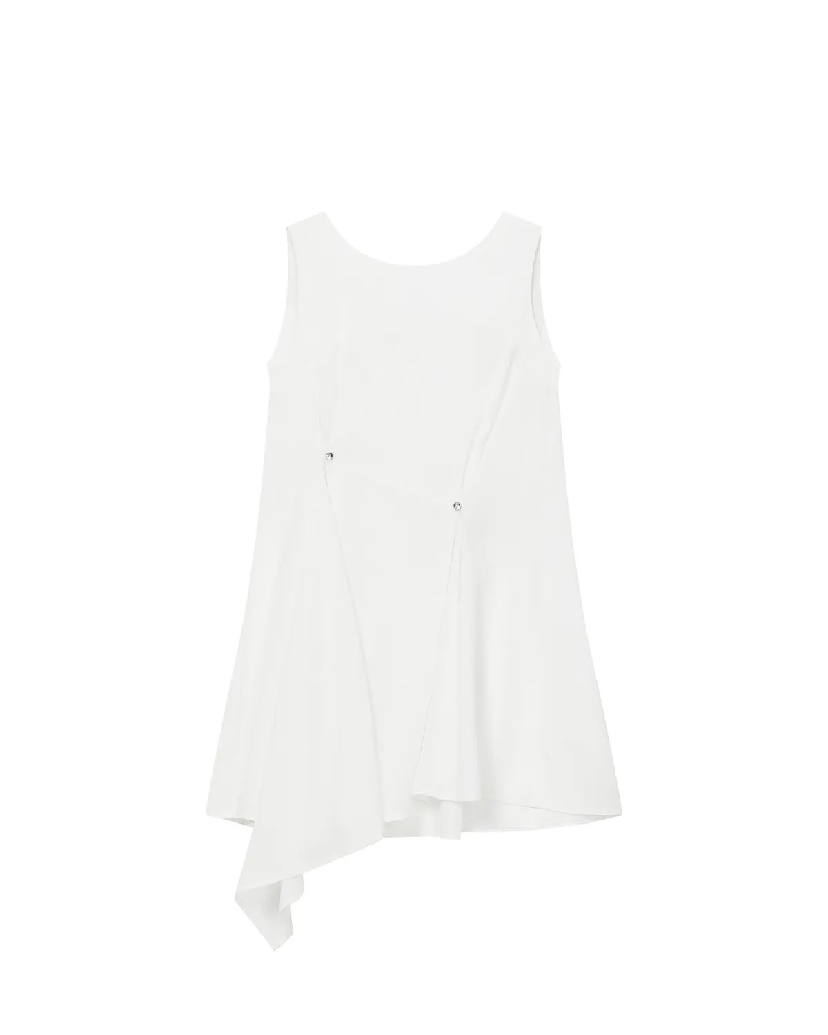 미세키서울(MISEKI SEOUL) Billow sheer sleeveless one piece IVORY