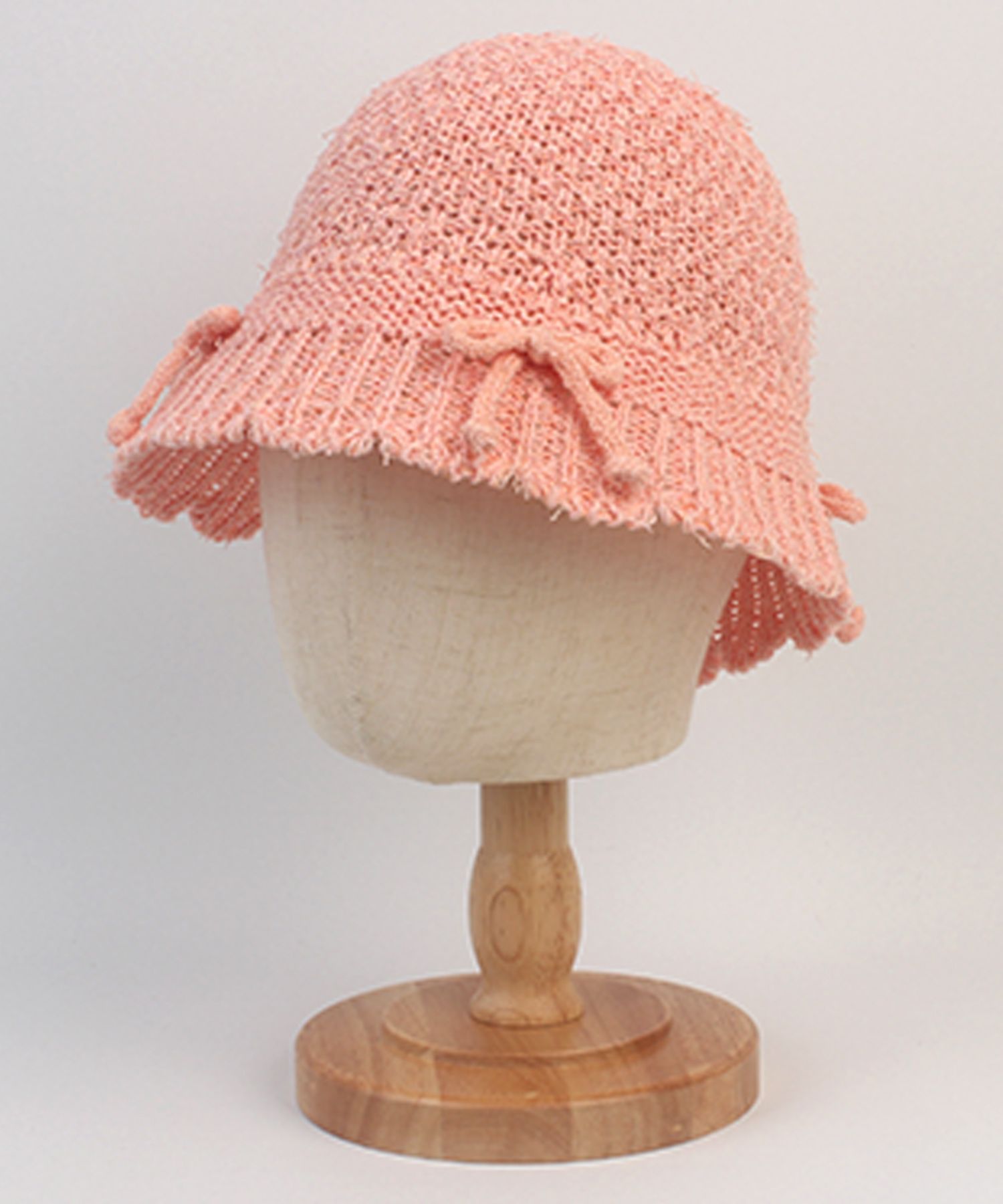 MUSINSA公式 | UNIVERSAL CHEMISTRY Vintage Ribbon Pink Bucket Hat