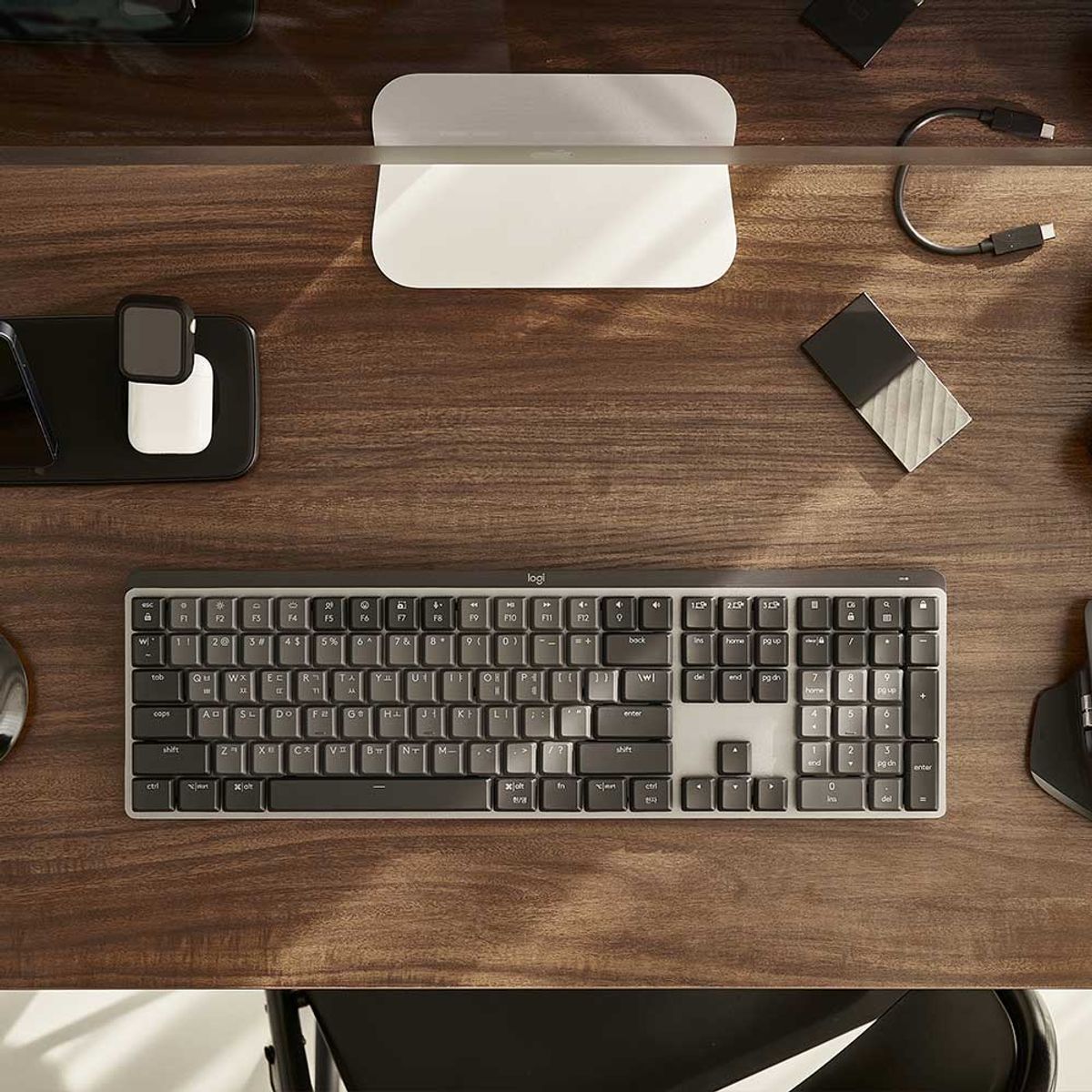 로지텍(LOGITECH) 로지텍 코리아 MX MECHANICAL LINEAR  무선 기계식 키보드 (적축)