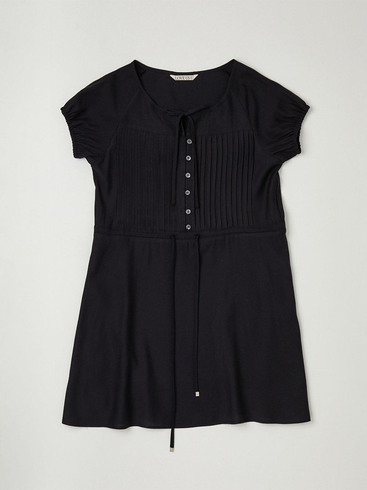 러브어스유(LOVEUSU) Jen Smoke dress (Black)