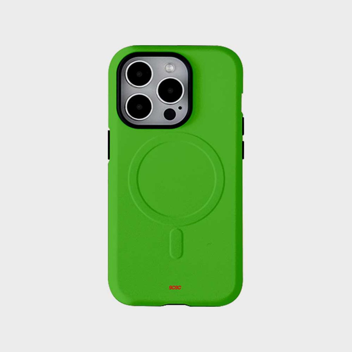 코쿼드(COQUAD) 9C9C 크레용 맥세이프 아머 케이스_크레용그린