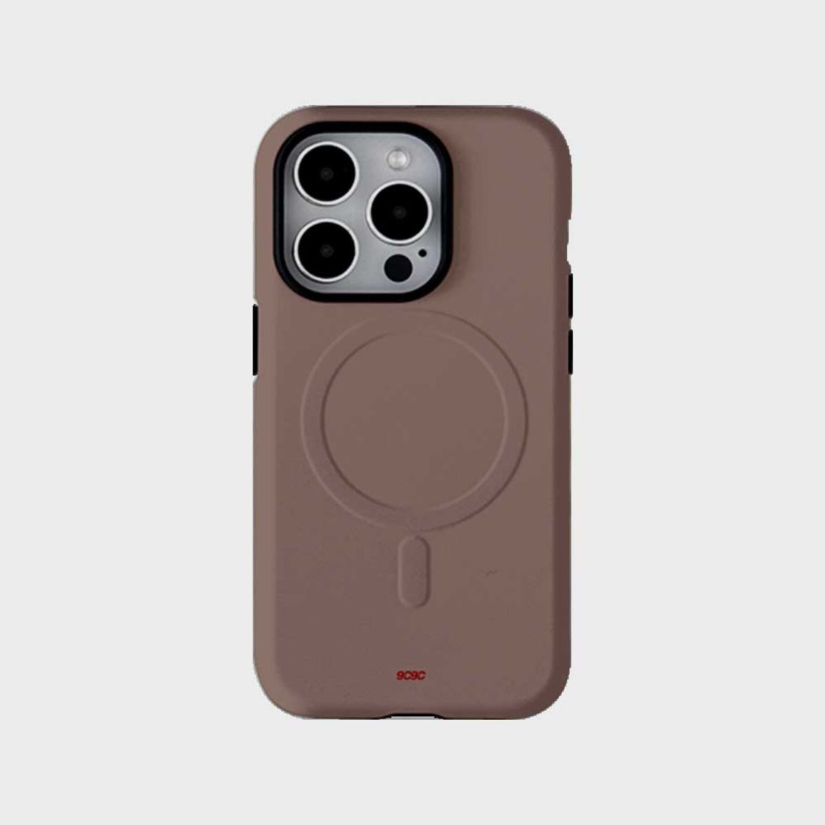 코쿼드(COQUAD) 9C9C 무드 컬러 맥세이프 아머 케이스_코코아무드
