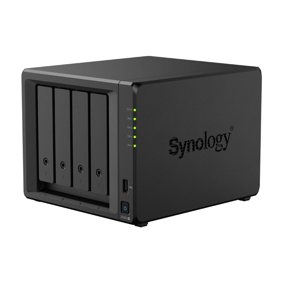 시놀로지(SYNOLOGY) 나스 DS925+ (4베이) 기업용 NAS구축 서버 케이스 (하드미포함)